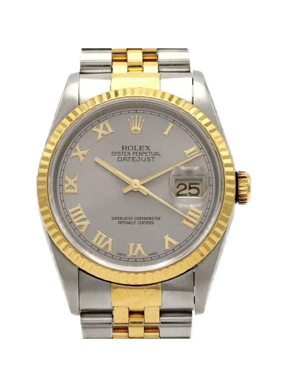 Rolex Datejust Automatic Watch Gold
